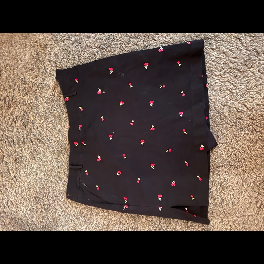 Navy Cherry Tennis Skort.